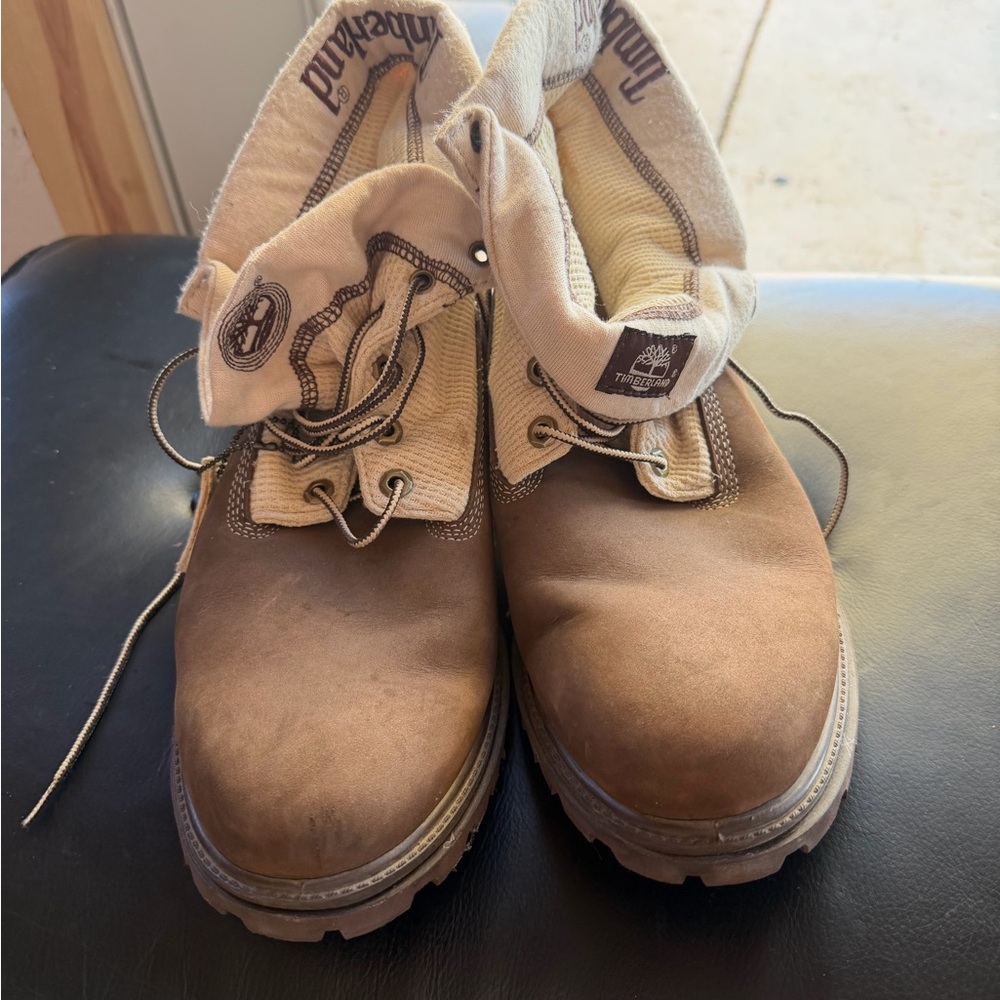 Timberland Men's Brown Leather Boots